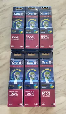 30 Oral B FLOSS ACTION Replacement Electronic Toothbrush Heads ( 5pack Or 3 Pack • $105