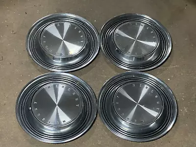 $60.29 • Buy *Set Of 4* Vintage 1970-1971 Mercury Montego 14  Wheel Covers Hubcaps USED