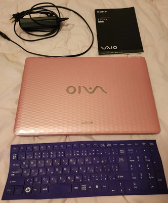 $335 • Buy Sony Vaio Pink 15.5  4GB Laptop Japan FREE SHIPPING!