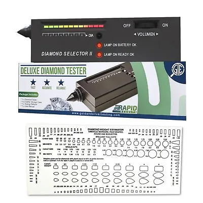 Gold Silver Diamond Tester Selector Gemstone Testing Kit Digital Electronic Tool • $18.99