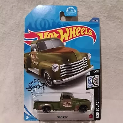$5 • Buy Hot Wheels - '52 Chevy - ROD SQUAD - 2017