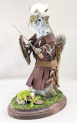 W200U Viking Squirrel Taxidermy Display Oddities Curiosities Collectible Nordic • $289.99