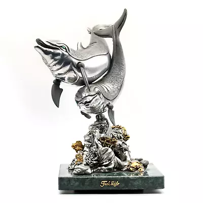 Dolphin Reef By Frank Meisler Sculpture Limited Edition D301 • $1800