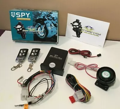 **WEST COAST CYCLE SPY LM-210 MOTORCYCLE ALARM SYSTEM W/TWO REMOTES NIB • $49.49