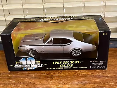 ERTL American Muscle 1:18 1968 Hurst OLDS Oldsmobile Silver New In Sealed Box • $74.91