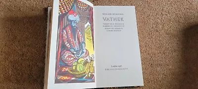 Vathek William Beckford. Folio Society 1958 • $37.33