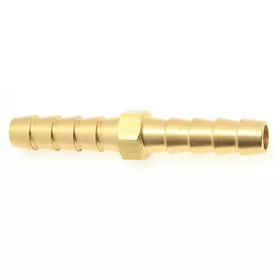 1/4 Id Hose Barb Tubing Splicer Fitting Straight Hose Repair Air Water Oil Gas • $6.26