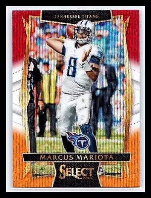 2016 Panini Select #87 Marcus Mariota Tri-Color Prizm Tennessee Titans • $1.99