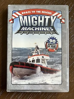 Mighty Machines 2007 Boats To The Rescue 90 Minutes Of Fun Bonus DVD  “Free S&H” • $8.09
