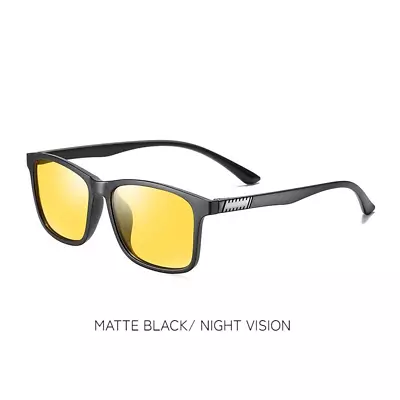 Men Polarized UV400 Sunglasses Polarised Square Frame Driving Sports Sun Glasses • $30.55