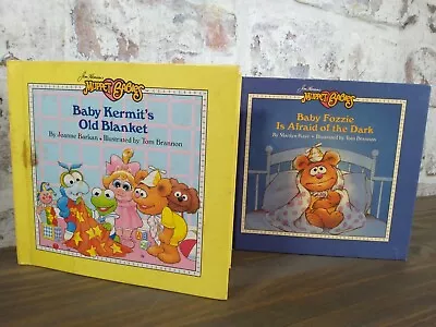 Lot Of 2 Muppet Babies Books Jim Henson Kermit Gonzo Fozzie Miss Piggy Reader • $12.63