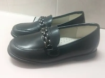 Venettini Jeremy Navy Leather Dress Boys Shoes Assorted Sizes  EU 25 27 29 NWT  • $39.99