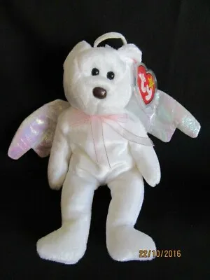 £9.99 • Buy Ty Beanies Babies - Halo Angel Bear - Mint Condition - Retired  With Tags