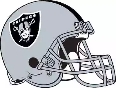 OAKLAND/LAS VEGAS RAIDERS HELMET Vinyl Decal / Sticker ** 5 Sizes **  • $18.34