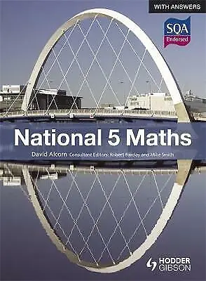 David Alcorn : National 5 Maths With Answers Incredible Value And Free Shipping! • £5.61