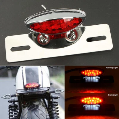 $19.99 • Buy 12V LED Brake Tail Light For Yamaha V Star 1300 1100 950 650 XVS Custom Classic