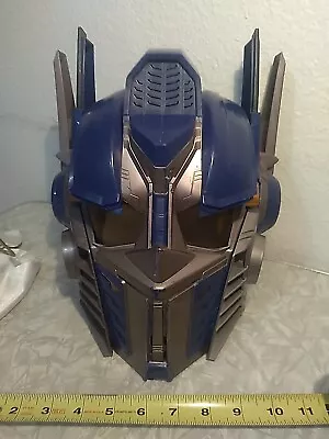 2006 Hasbro Transformer Optimus Prime Talking Voice Changing Helmet Mask Cosplay • $9.99