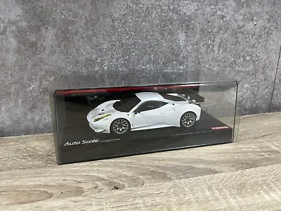 SUPER Rare Kyosho MINI-Z Racer Body Ferrari 458 Italia GT2 WHITE .Ver F/S JAPAN • $388.09