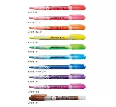 Zebra Highlighters OPTEX 1 EZ Fluorescent Marker Choose From 10 Colors • $3.01