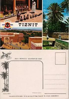 Postcard Tiznit Multi-Screen AK 3 Local Views Multi-View Postcard 1975 • £5.54