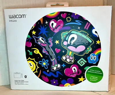 Wacom Intuos CTL-4100 With Box & USB Cables And No Pen - Turns On • $7.16