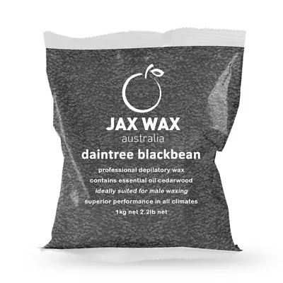 JAX WAX Daintree Blackbean Beaded Hot Wax 1kg - Men Waxing Similar Original Sin • $29.50