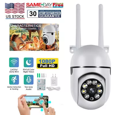 ✅1080P HD Wifi Wireless Security Camera System Outdoor Home Night Vision Cam  • $12.99