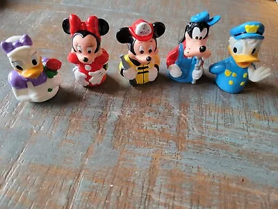 Disney Applause Mickey And Minnie Mouse Donald And Daisy Duck Finger Puppet Lot • $20