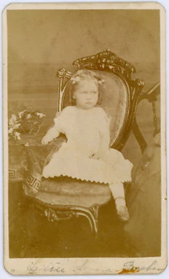 $49.88 • Buy Pretty Little Girl With Ringlet Curls. Cdv. Richmond, Va.