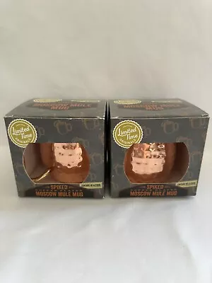 Limited Time Original Spiked Copper Plated Moscow Mule Mug Set Of 2 • $9.99