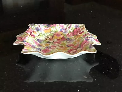 £12.50 • Buy Vintage James Kent Ltd.  Du Barry  Floral Chintz Pin/Trinket Dish