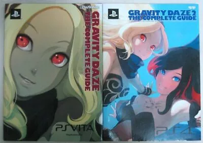 GRAVITY DAZE The Complete Guide Illustration Art Book Vol.1~2 Set Japan JP • $175.99