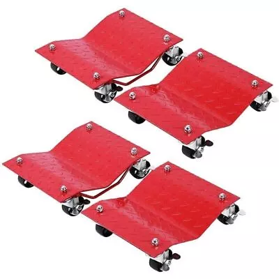 2/4pcs Car Dolly Wheel Heavy Duty Skate Auto Repair Dolly Slide 6000lbs Load • $59.99