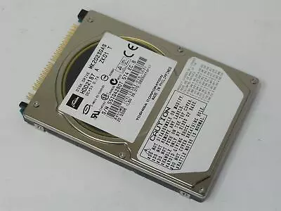 Toshiba HP 20GB IDE 4200rpm 2.5in HDD ( HDD2187 MK2023GAS HPJ6054B ) USED • £66