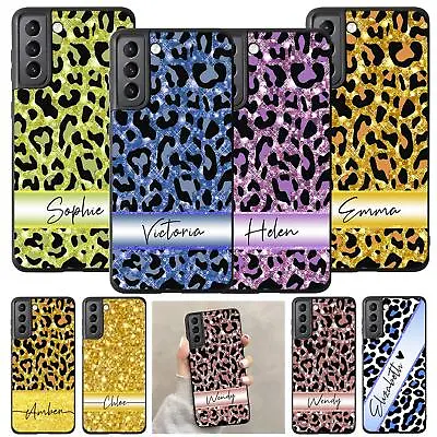 For Samsung Galaxy S23 S22 S21 S24 Silicone Soft Personalised Phone Case Cover • £5.04