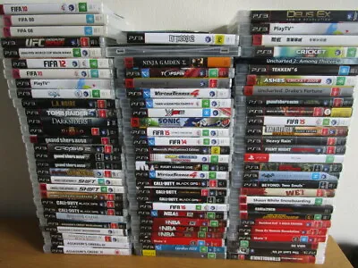 $11 • Buy PS3 Game PlayStation 3 Games *CHOOSE YOUR OWN GAME* VGC PS3 Assorted CD GAME PS3