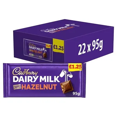 Cadbury Dairy Milk Wholenut Chocolate1× 95g Bar Great Treat Share Gift • £3.99