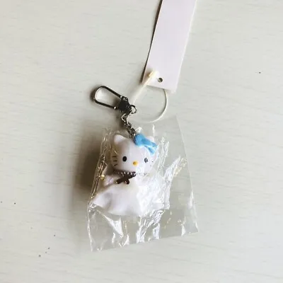 $42 • Buy Sanrio Hello Kitty Angel Kitty Wings Keyring Keychain Mini Mascot Toy White Rare