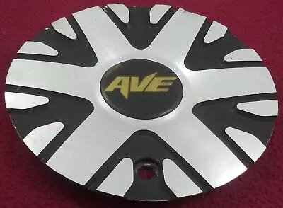 AVE By MKW Wheels Silver / Black Custom Wheel Center Cap • $49.95