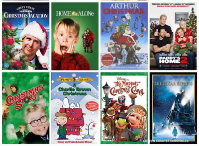 Printed Metal Signs Christmas Movie Films A4A5 Xmas Cinema Poster Cave Wall Art • £6.99