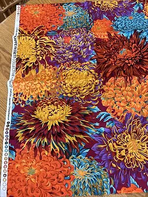 Kaffe Fassett Collective For Free Spirit Japanese Chrysanthemum PWPJ041-3 Yd • $29.99