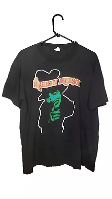 Vnt Winterland Marilyn Manson TShirt L 1995 Smells Like Children Single Stitch • $240