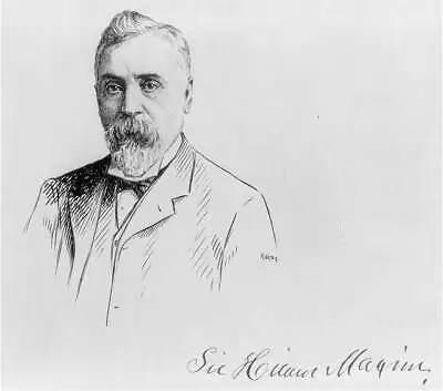 Photo:Hiram Stevens Maxim1840-1916inventor Of The Maxim Gunmachine Gun • $9.99