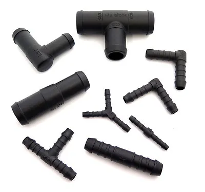 Car Windscreen Washer Hose Connectors- Straight T-Piece & Y-Piece Connectors • £3.59