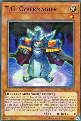 Yu-Gi-Oh! T.G. Cybermagician (T.G. Cyber Magician) / OP09-DE014 Common  • $1.06