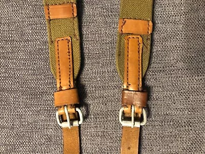 Original Soviet Army PPSH Submachine Gun Sling Leather/canvas • $38