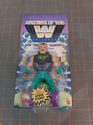 Wrestling WWE Masters Of The Universe JAKE THE SNAKE ROBERTS Figure NEW SEALED • $64.99