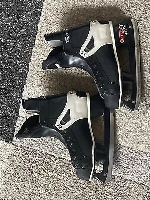 CCM 252 Tacks Ice Hockey Skates Pro Lite 3 Blades CANADA Made Men’s Size 10 • $80