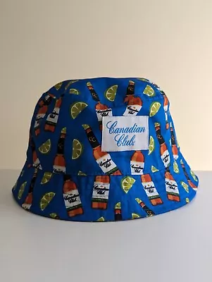 Canadian Club Bucket Hat Blue Limited Edition Collectable Beer Promotional Blue • $22