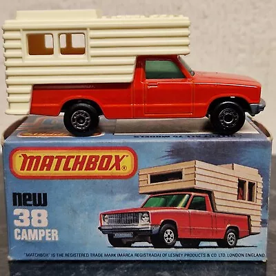 Matchbox New No.38 Camper - Matchbox Lesney 1979 Original Box  • £26.99